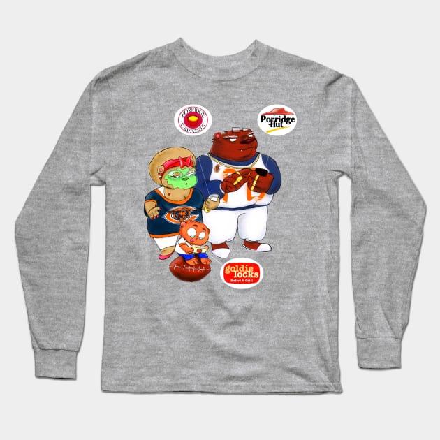 The Bears (No BG) Long Sleeve T-Shirt by madtownstudio3000